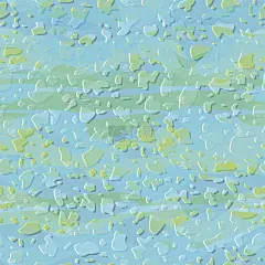 蓝色海水的质地