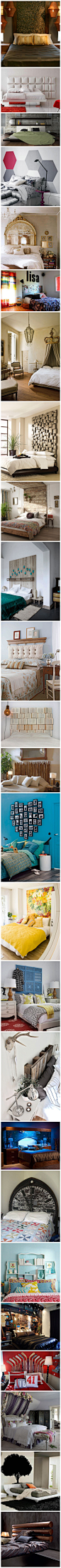 超酷的床头布景创意设计，你喜欢哪款？