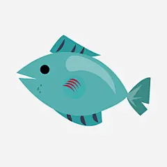 卡通海洋生物鱼文艺风海报免抠素材_新图网 https://ixintu.com 动物可爱 卡通动物 卡通小鱼 卡通海洋动物 手绘动物文艺风 萌萌哒的小动物 装饰卡通 鱼的种类
