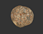 写实 岩石 椭圆形石头 石蛋 石球 - 山石模型 蛮蜗网