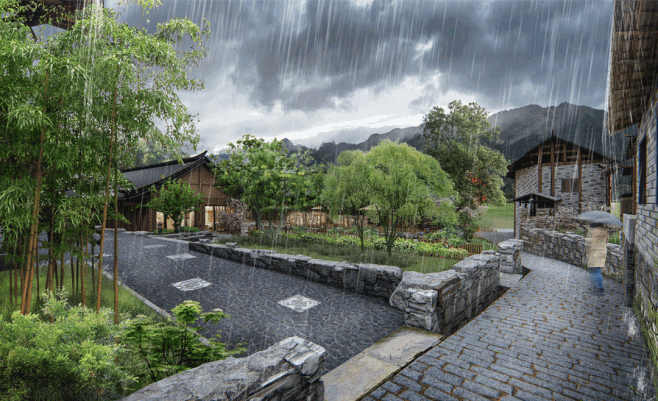 奔赴心中的乡野：湖南溆浦北斗溪 / 山水比德 – mooool木藕设计网-花瓣网