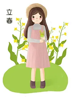 立春 | 进修的阿布-weibo - 原创作品 - 涂鸦王国插画