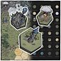 World Map Hex Tiles - Preview D