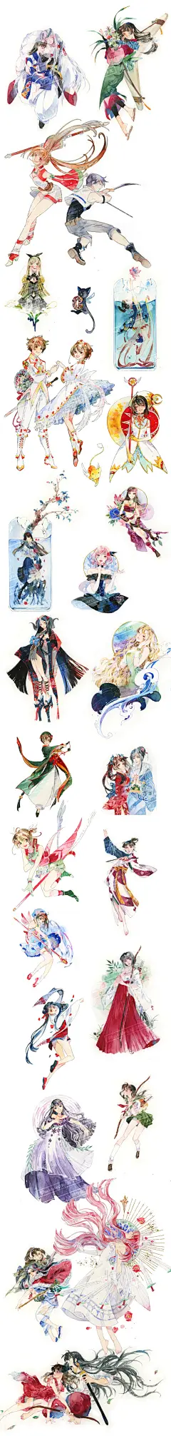 犬夜叉 同人图 插画 壁纸 | 绘画作品 | 半次元-第一中文COS绘画小说社区