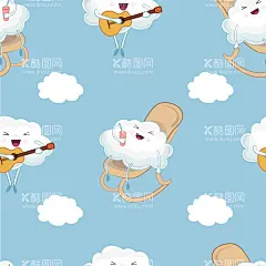 云朵图案  - 源文件下载【酷图网】卡通云朵图案,卡通,素材,插图,元素,矢量,可爱,云朵素材,卡通云朵,手绘,壁纸,云朵插画,插画,清新,无缝,印花,循环,连续,图案,数码,布料,服装,包装,包装纸,简约,时尚,背景,四方,平铺,云朵图案,云朵,卡通图案,底纹,面料,手账,童装,云图案,白云,棉花,蓝色,吉他,拟人,趣味,表情,摇椅,