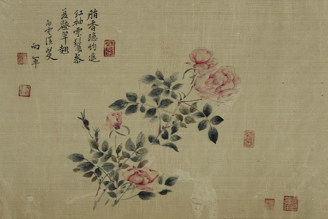 美女画家李向军《没骨》