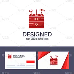 工具箱,品牌名称,名片,创造力,模板,分离着色,金属,工程师,图像,设计