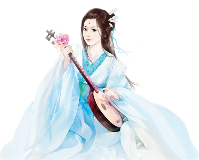 弹琴少女_l2
