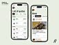 Crypto Trading Mobile iOS App by Kristina Taskaeva for Purrweb UI/UX Agency on Dribbble
