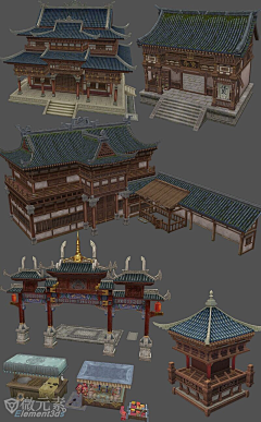 思♥采集到主城建筑