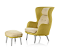 Ro™ | JH1 by Fritz Hansen | Lounge chairs