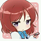 动漫 二次元 同人 lovelive 西木野真姬 萌 Q版 头像