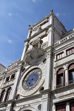 圣马可,钟塔,威尼斯,垂直画幅,古董,无人,月亮,传统,符号,古老的