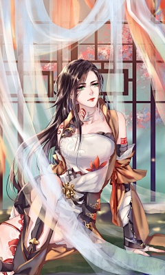一朝行阙采集到女生头像