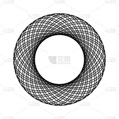 线条艺术名片与黑线艺术标志圆框。 时尚的例证。 孤立的矢量设计。 手绘一套。 商业概念。 设计模板。