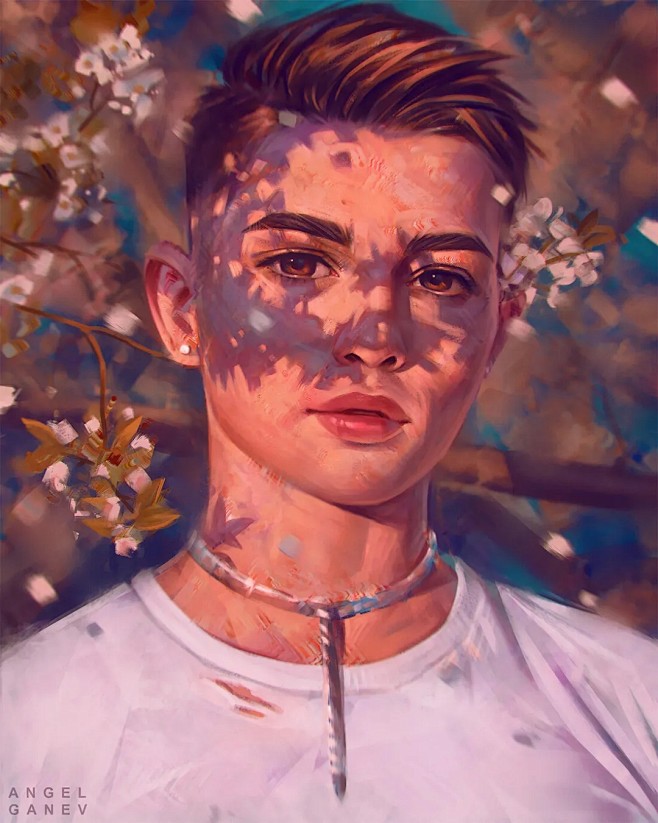 Angel Ganev 保加利亚画师作品