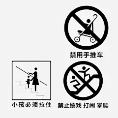 电梯标志不良行为png免抠素材_新图网 https://ixintu.com 电梯标志 不良行为 安全 请勿模仿