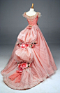 Victorian Dress with Peonies
