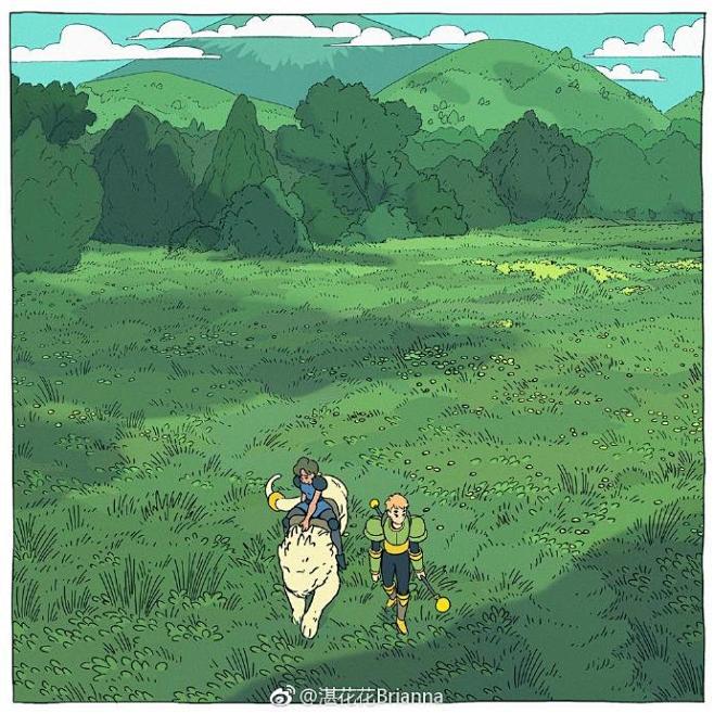 大清早又看到超喜欢的画面
作者：ma-k...