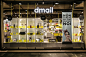 米兰Dmail商店品牌形象和室内设计