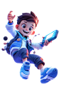 C4D小孩