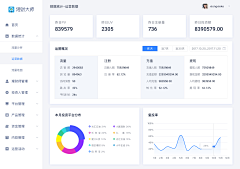 静Design采集到B端后台-数据统计