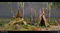 God of War Ragnarok - Vanaheim Assets