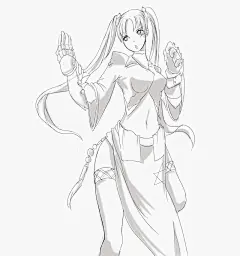 疯人院菜鸟  的插画 上色无能