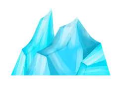 冰山雪山雪景冰川PNG素材PNG