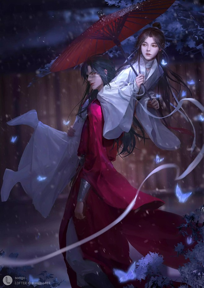 天官赐福谢怜花城