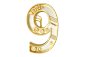 金属机械数字9