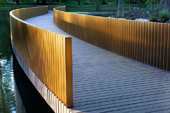 Footbridge in Kew Ga...