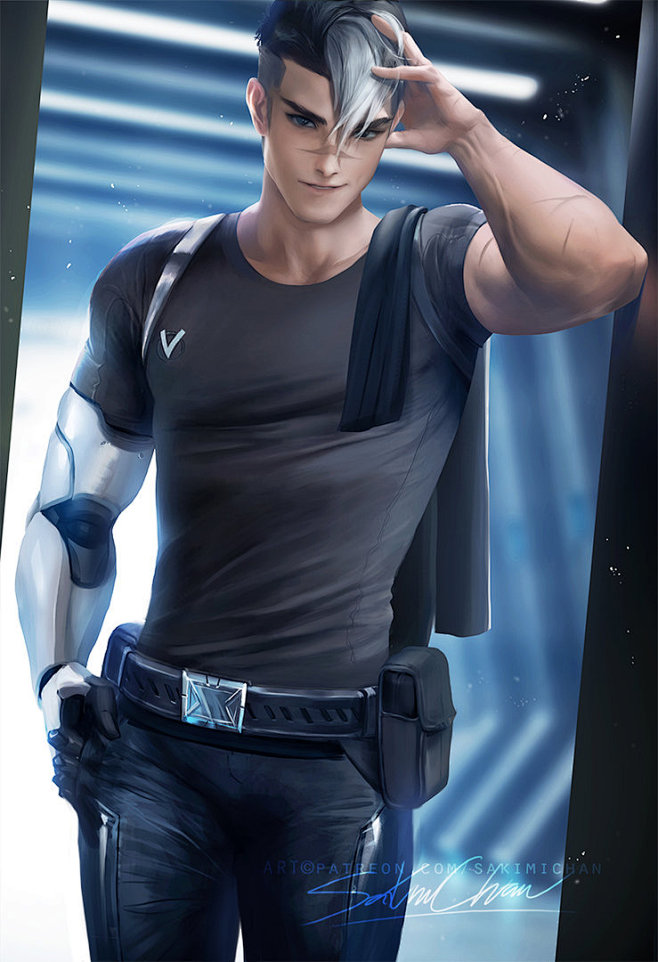 shiro Voltron by sak...