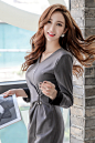 高清韩国气质美女李妍静写真集_美图公社