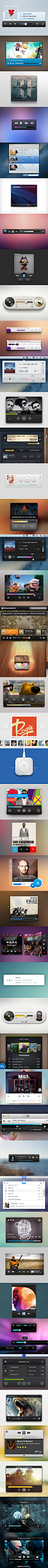 【数十款精致漂亮的播放器界面设计欣赏】viahttp://t.cn/zjp6T9N