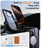 Amazon.com: Temdan Magnetic Compatible with iPhone 16 Pro Max Case, [Built-in Invisible Kickstand][Compatible with MagSafe] [Military Grade Shockproof] Slim Translucent Matte Phone Case for iPhone 16 Pro Max 6.9" : Cell Phones & Accessories