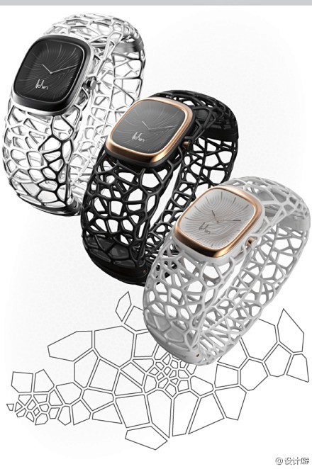 『外骨骼手表』法国工业设计师Arnaud...