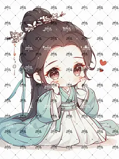 AI版权图萌系人物656