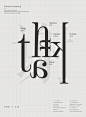 字体设计、 谢谢