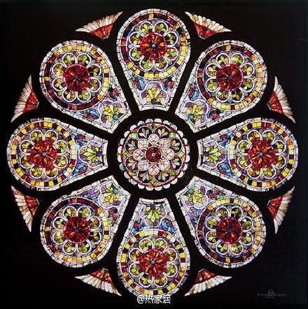 【玫瑰窗（the rose window...