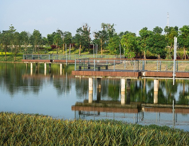 漳州碧湖市民生态公园，福建 / 奥雅设计...