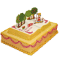 【图片素材】生日蛋糕 PNG图片（1）