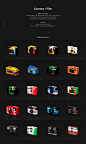 3D branding  c4d camera concept design Film   graphic uxui xD