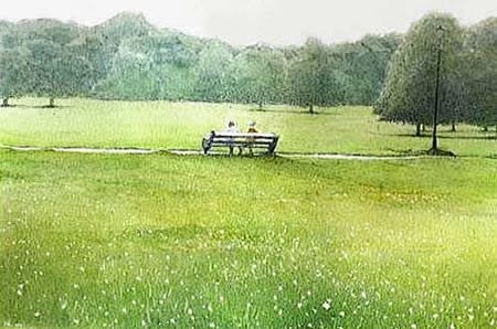 福井良佑的水彩插画 (6)