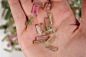 When you order from this listing you are purchasing a Full 1/8 Pound of this spectacular material!

Tourmaline is an assorted color stone that is used for cabbing, tumbling, polishing, reiki, wire wrapping, or leaving in it's natural form as a decorative 