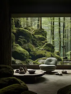 Wabi-sabi Tea house :: Midjourney :: Behance