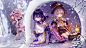 荒野雪原CG
