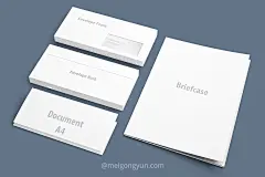 企业品牌VI提案样机模板 Stationery-Branding-Mock-Up-样机模版-@美工云(meigongyun.com)