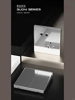C4D 开关插座产品渲染+海报设计 - 小红书