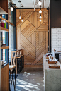 Statement wood door or accent wall peice: 